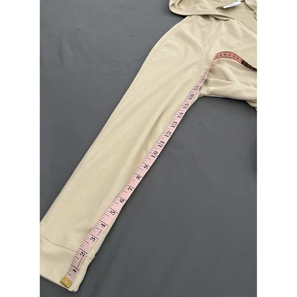 Kathy Ireland Beige Tan Jacket Lightweight Womens Small Long Sleeve Full Zip - Picture 10 of 10